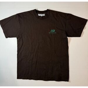 Joe Freshgoods New Balance Shirt Mens Medium Brown Tee T-Shirt Streetwear Logo